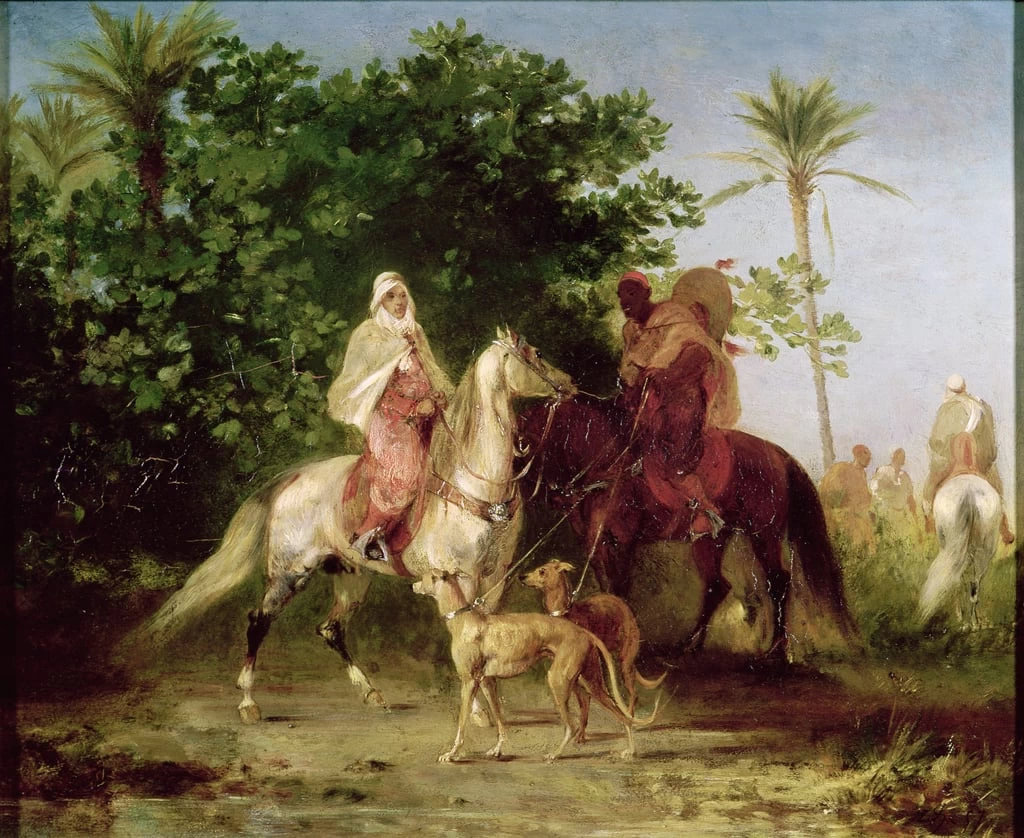 Partenza per la caccia Musee des Beaux - Arts, La Rochelle
